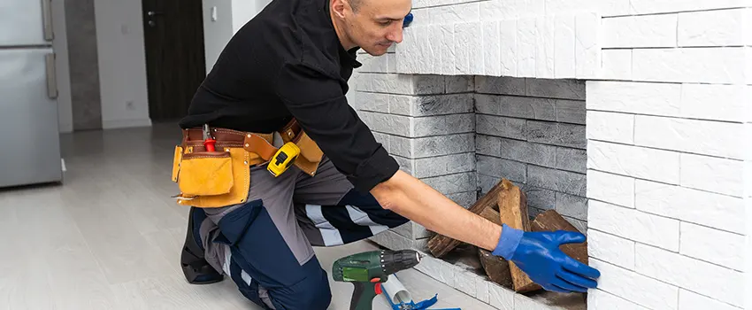 Fireplace Damaged Damper Frame Repair Services in Greenwood, Mississippi
