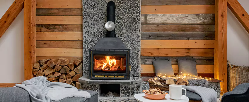 Thelin Hearth Products Direct Vent Gas Stove Fireplace Inspection in Greenwood, Mississippi